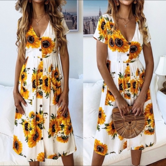 Dresses & Skirts - LAST - BETH Sunflower Dress   